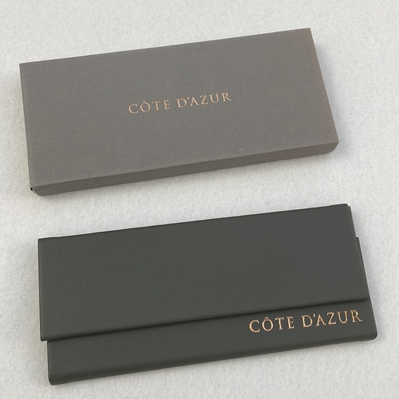 NIB Cote D’Azur Compact Folding Glasses Case - Picture 2 of 7
